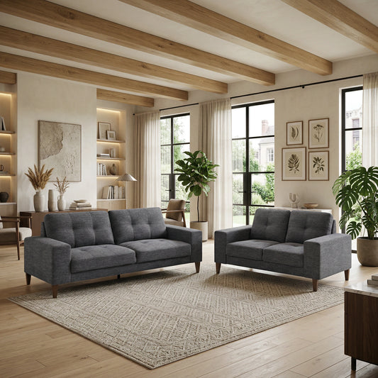 Club Fabric Lounge Suite
