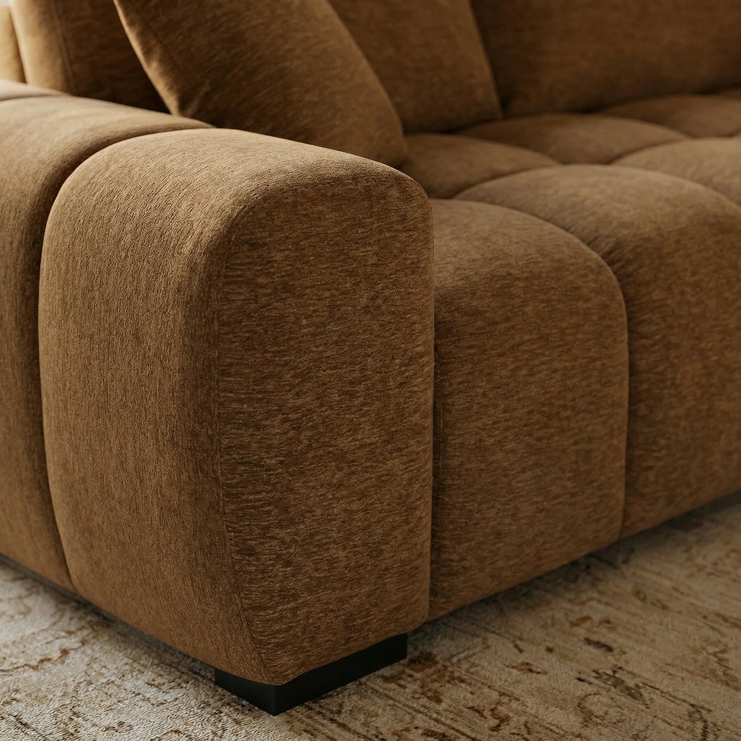 Harmony Contemporary 3 Seater Sofa with Chaise