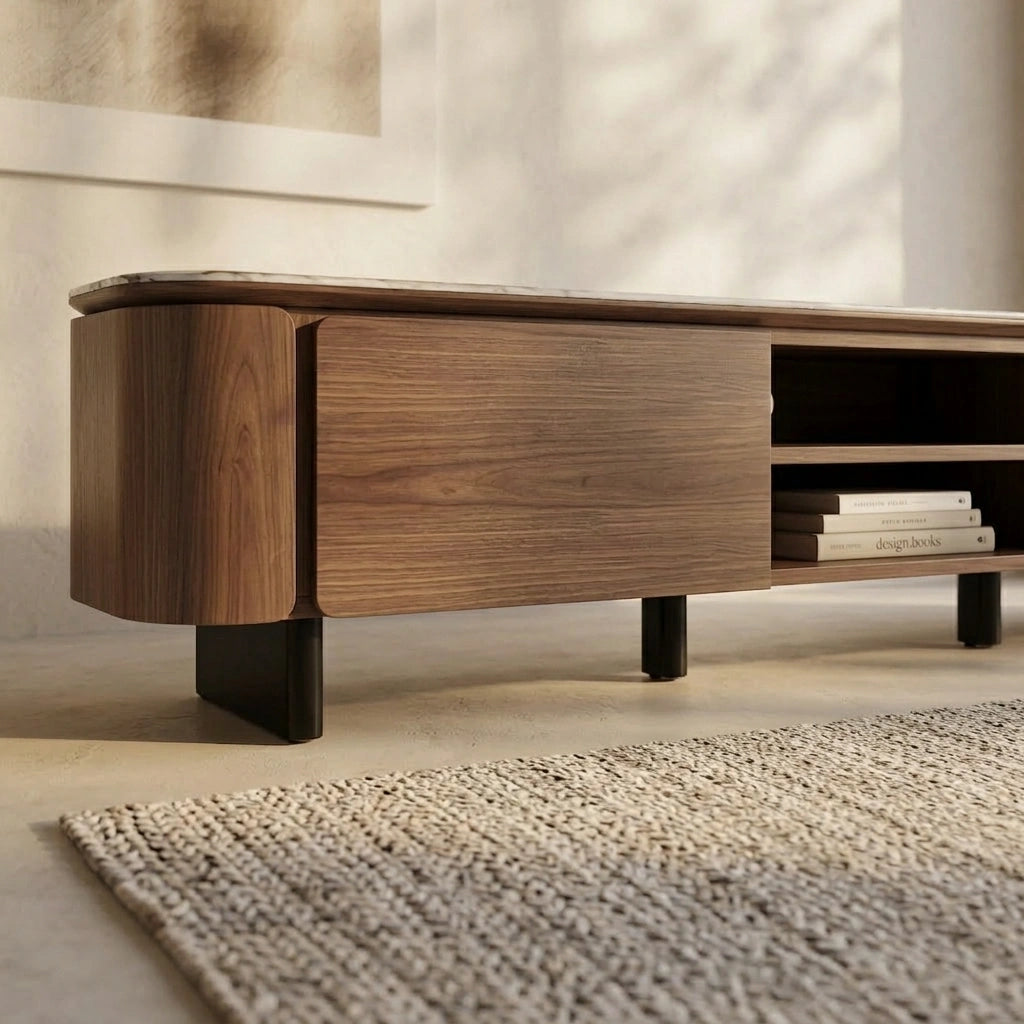 Moriko Patterned Ceramic Tv Unit