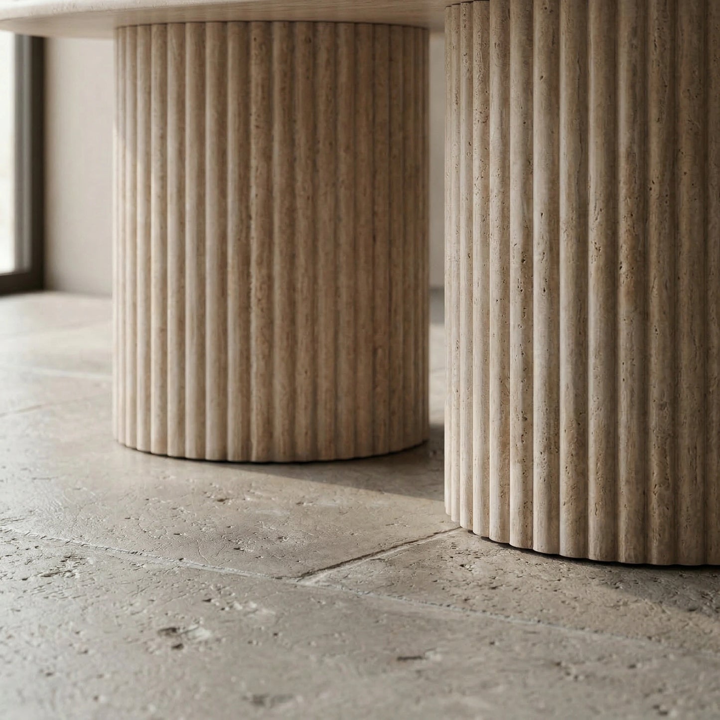 Pompei Travertine Coffee Table
