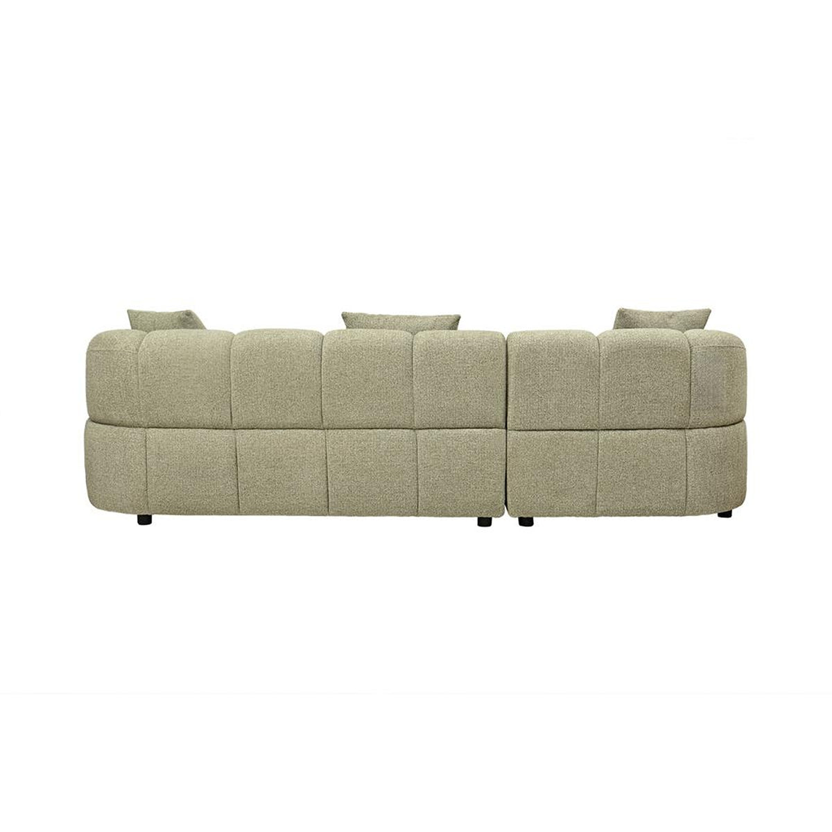 Alberta 3 Seater Chaise Lounge Suite - Pistachio