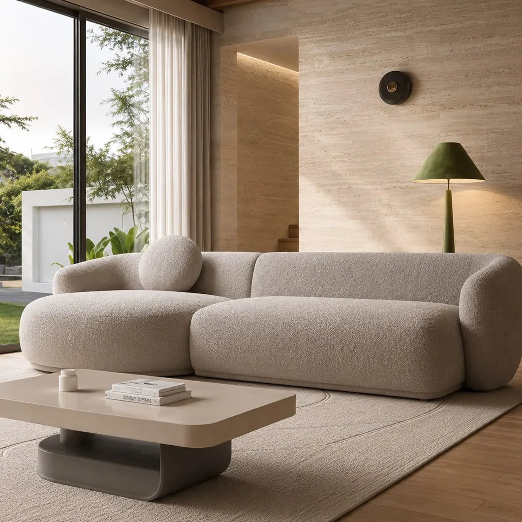 Ollie Curved Sofa with Chaise