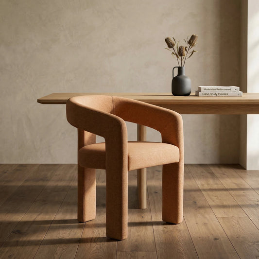 Pompeii 7 Piece Oval Travertine-Look Dining Suite