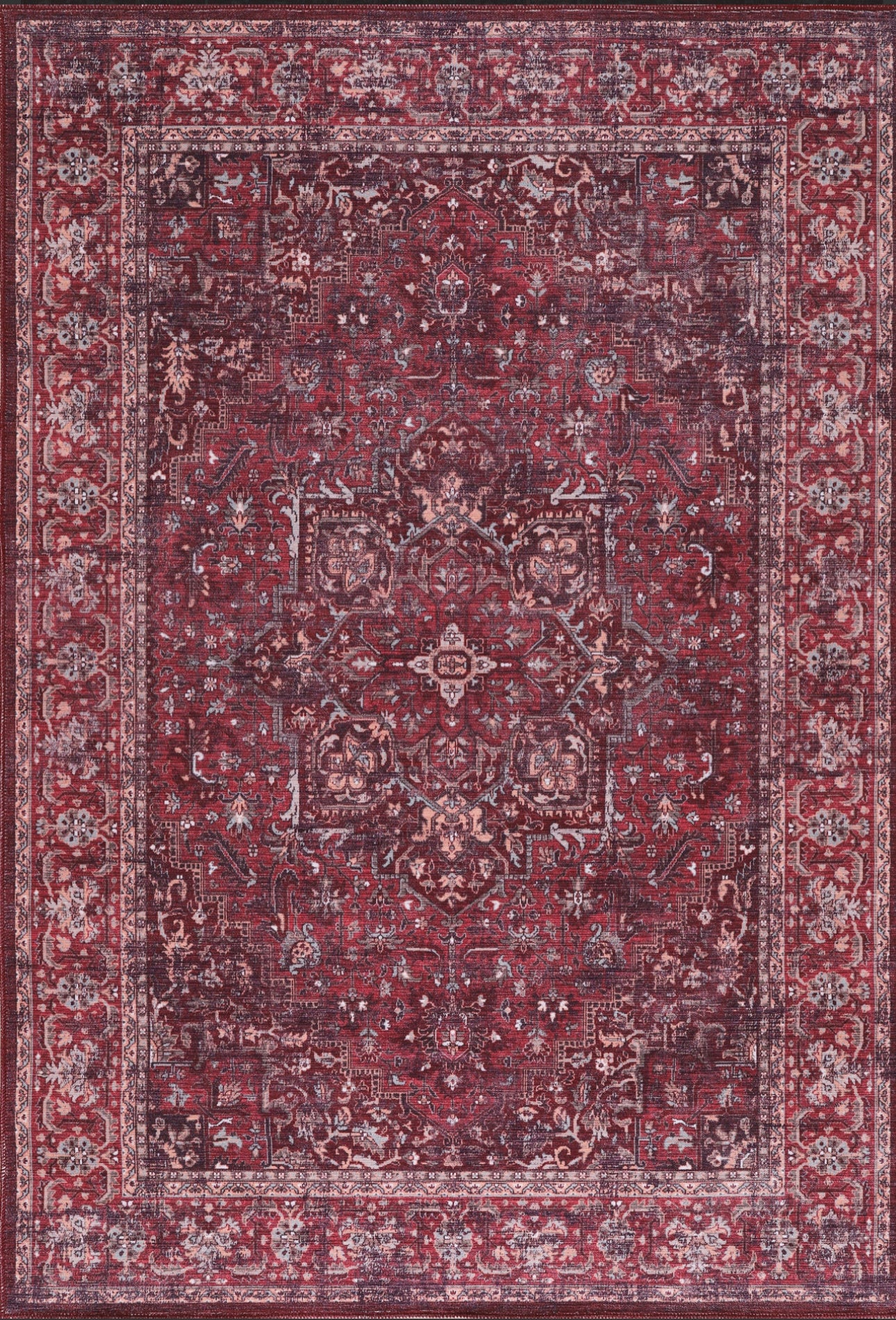 Loomx 1310 Machine Washable Turkish Rug image 0