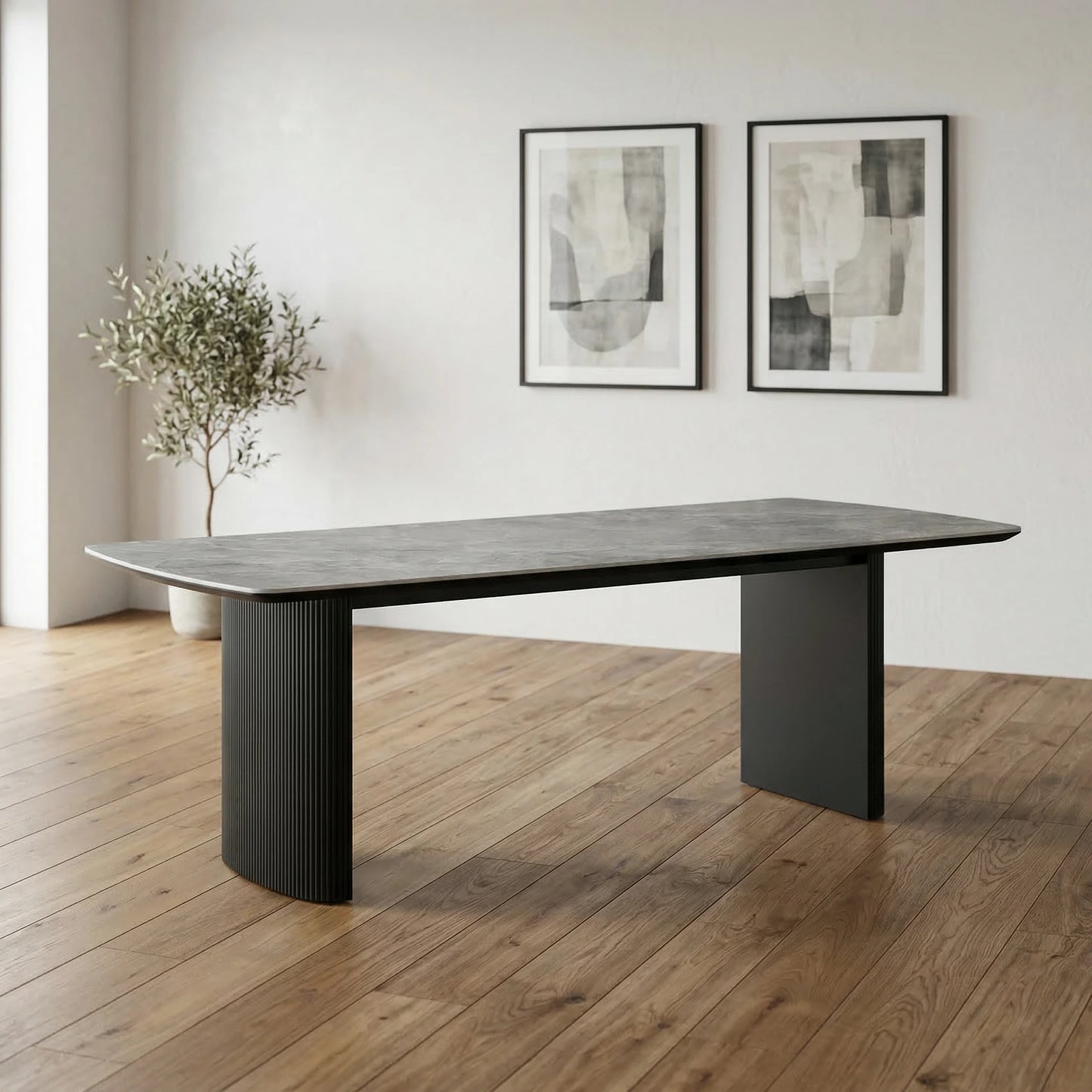 Aden Ceramic Top Dining Table