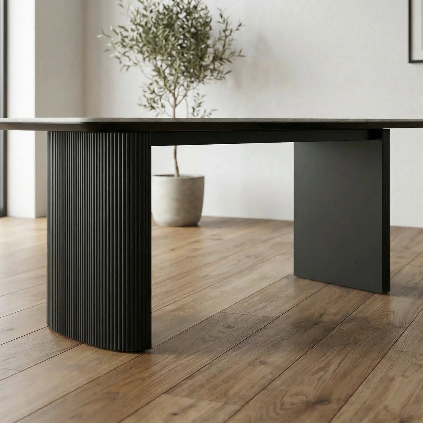 Aden Ceramic Top Dining Table