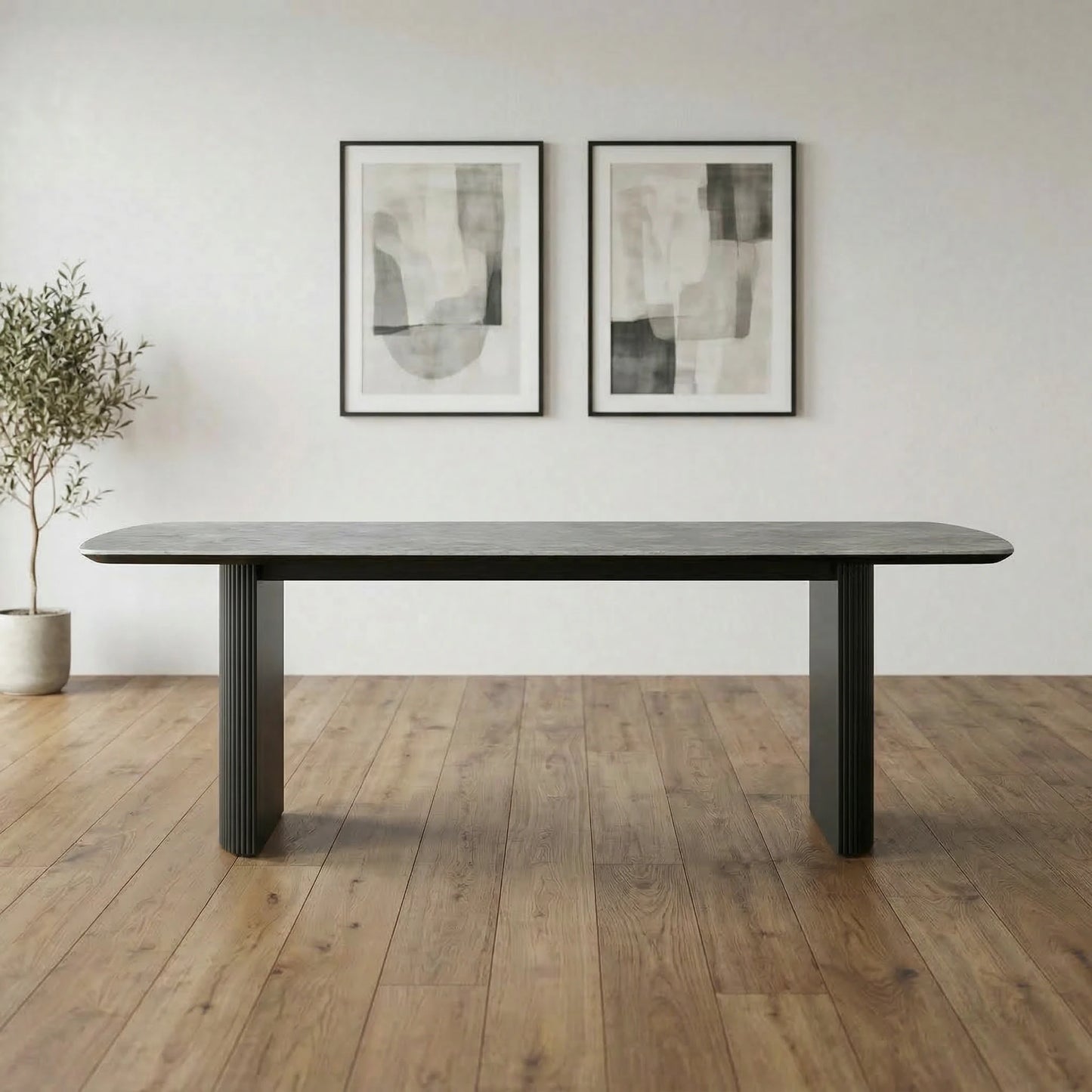 Aden Ceramic Top Dining Table