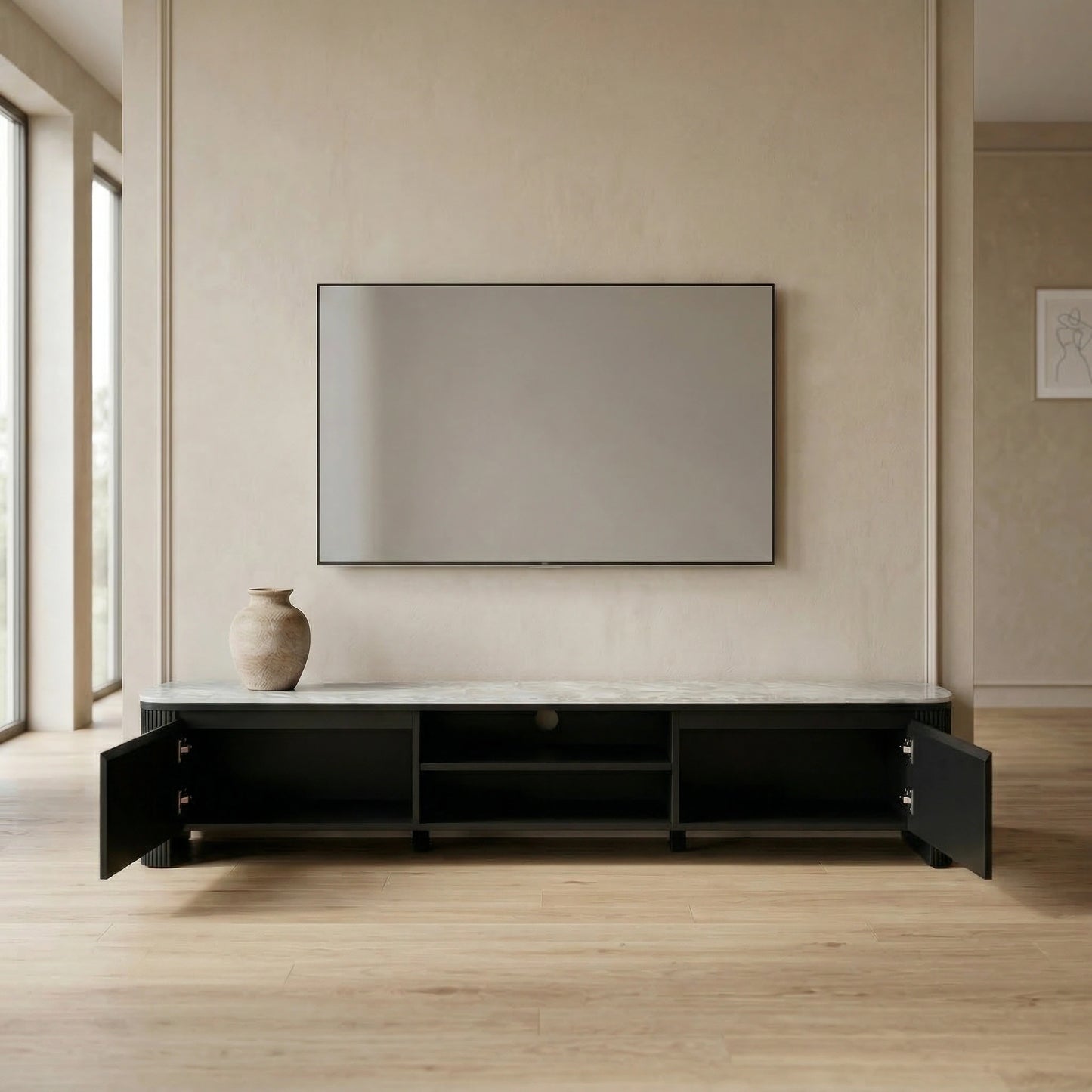 Aden Ceramic Tv Unit