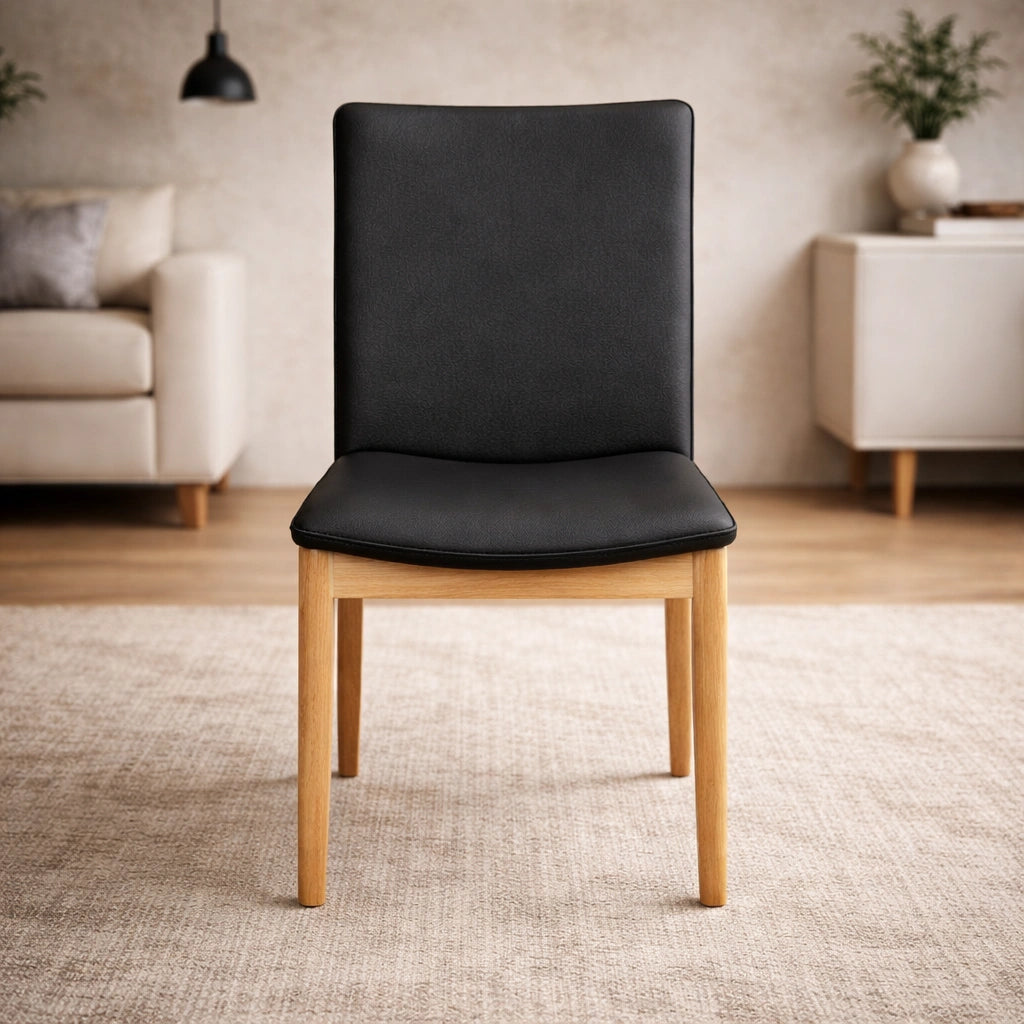 Boca Genuine Leather Dining Chair