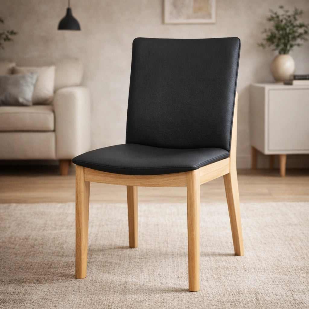 Boca Genuine Leather Dining Chair