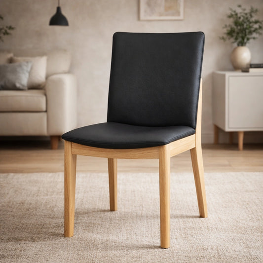 Boca Genuine Leather Dining Chair