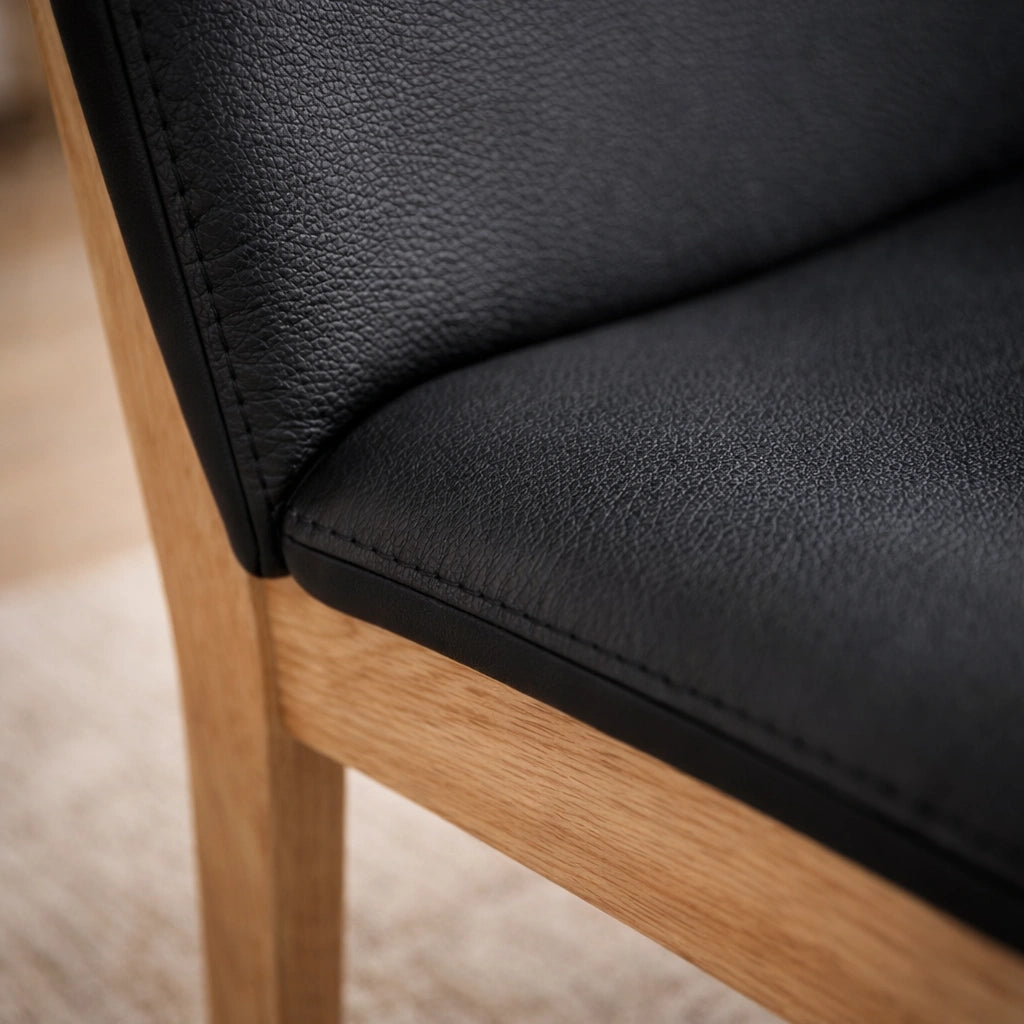 Boca Genuine Leather Dining Chair