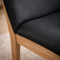 Boca Genuine Leather Dining Chair