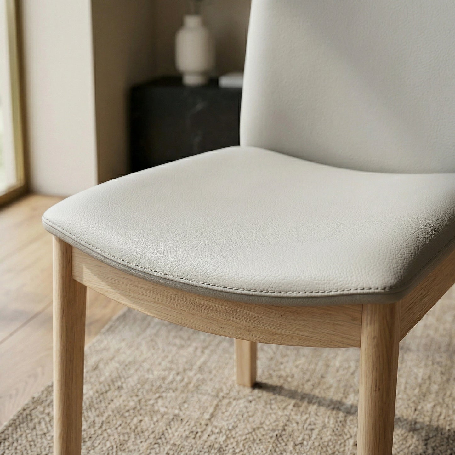 Boca Genuine Leather Dining Chair