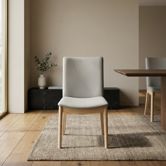compare product Boca Genuine Leather Dining Chair