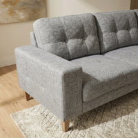 Club Fabric 3 Seater Sofa with Chaise