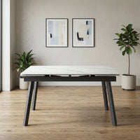 Coral Ceramic Extension Dining Table