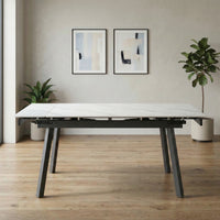 Coral Ceramic Extension Dining Table