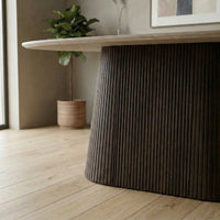 Crete Travertine Marble Dining Table