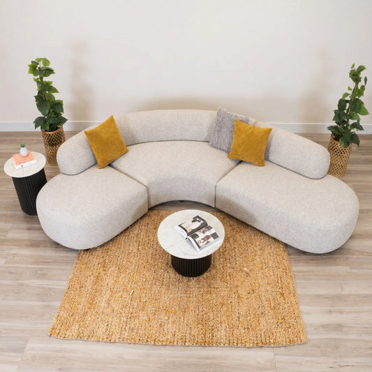 Daytona Modern Curved Lounge Suite