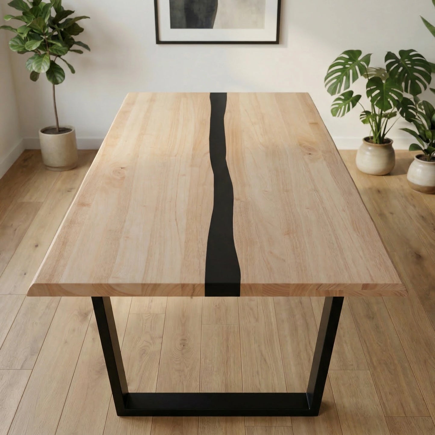 Dorian Natural Solid Timber Dining Table
