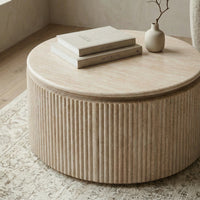 Empire Travertine Coffee Table