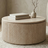 Empire Travertine Coffee Table