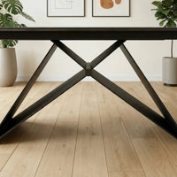Etna Matte Ceramic Top Dining Table