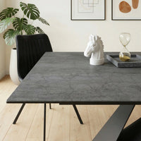 Etna Matte Ceramic Top Dining Table
