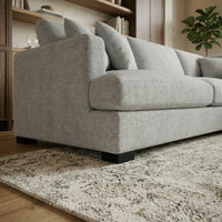 Faith 7 Seater Goose Feather Lounge Suite with Chaise