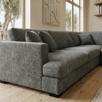 Faith 7 Seater Goose Feather Lounge Suite with Chaise