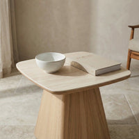 Florida Travertine Lamp Table