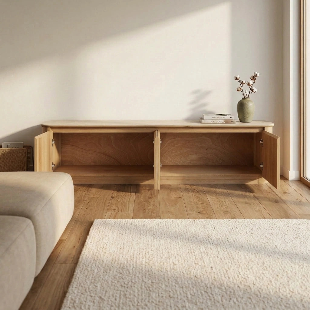 Florida Travertine Tv Unit