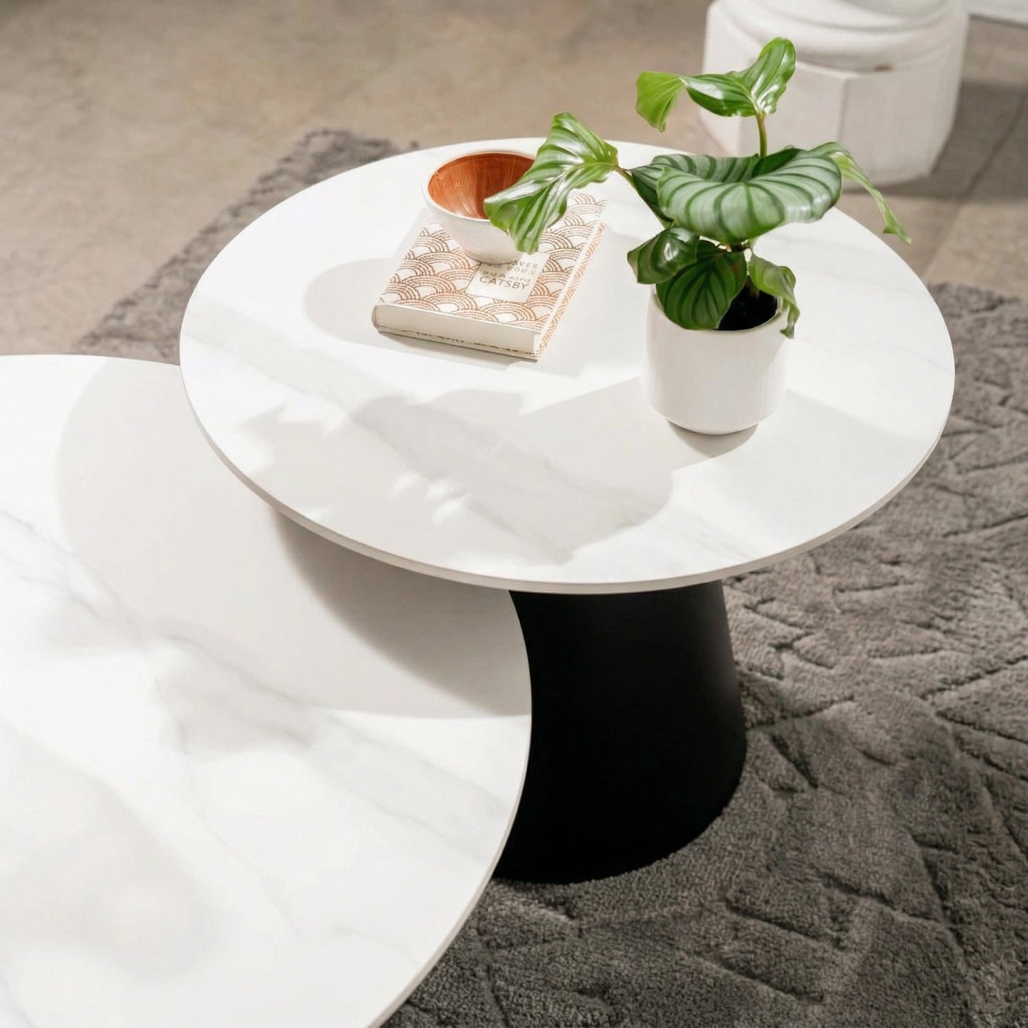 Grollo Ceramic Coffee Table Set