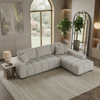 Harmony Contemporary 3 Seater Sofa with Chaise