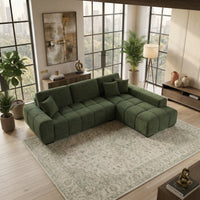 Harmony Contemporary 3 Seater Sofa with Chaise