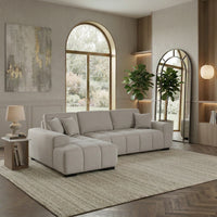 Harmony Contemporary 3 Seater Sofa with Chaise