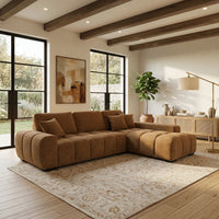 Harmony Contemporary 3 Seater Sofa with Chaise