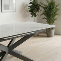 Iza Extandable Ceramic Top Dining Table