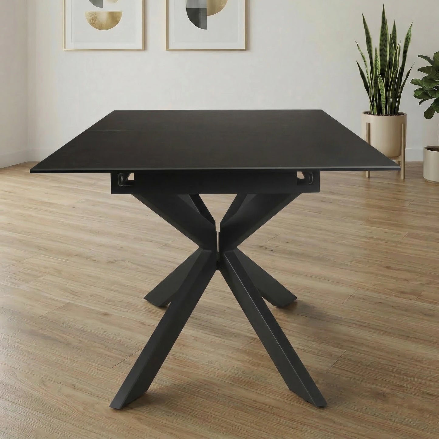 Iza Extandable Ceramic Top Dining Table