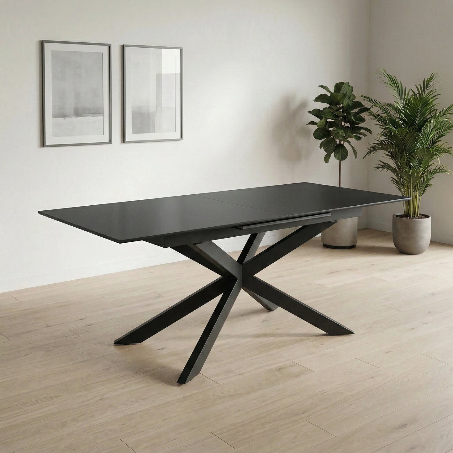 Iza Extandable Ceramic Top Dining Table