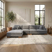 Jade 4 Seater Deep Seat Lounge Suite with Ottoman