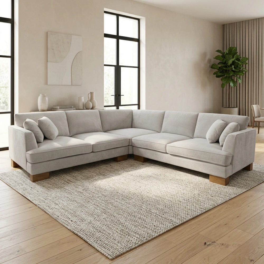 Jade 5 Seater Deep Seat Corner Lounge Suite