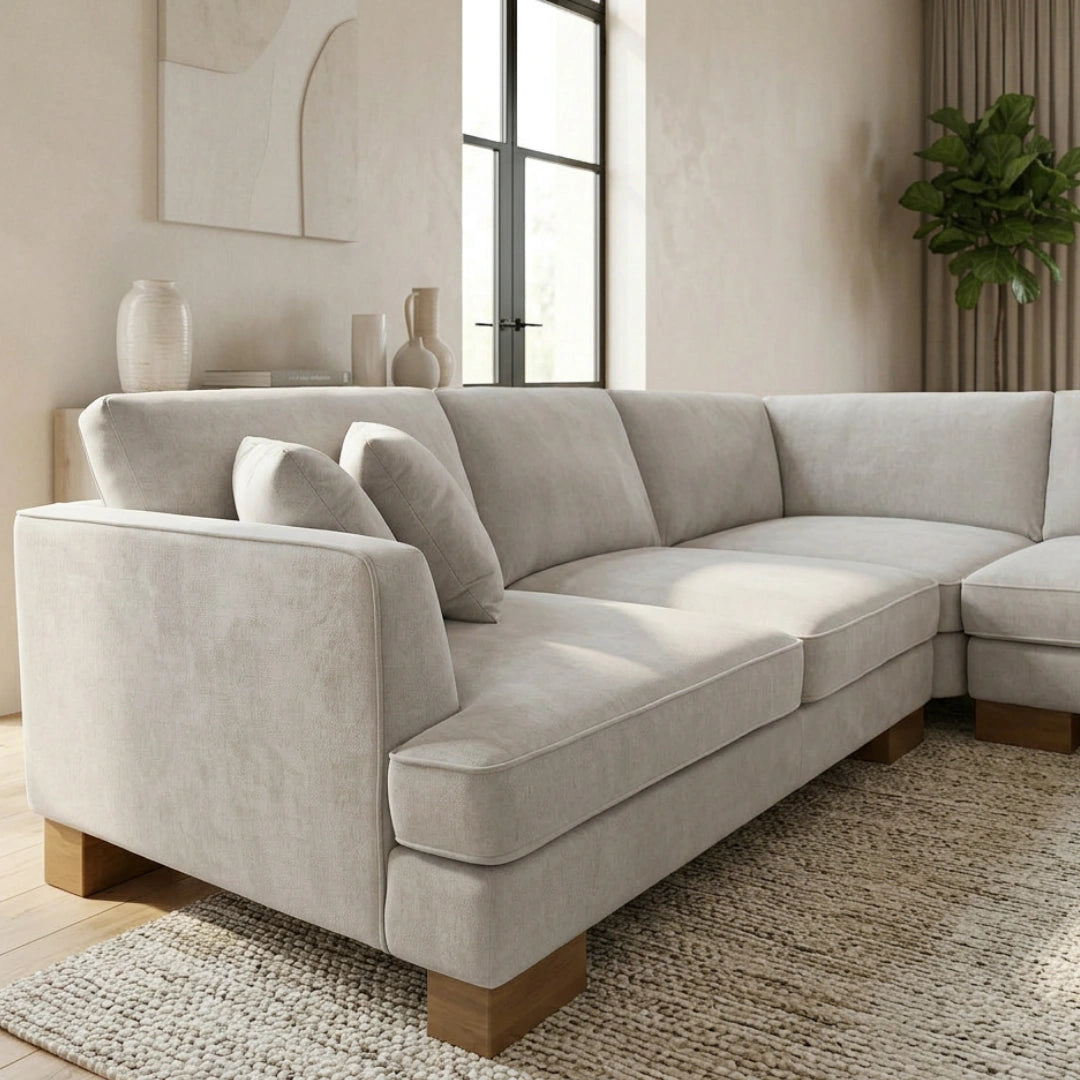 Jade 5 Seater Deep Seat Corner Lounge Suite