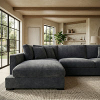 Karma 3 Seater Goose Feather Sofa with Chaise