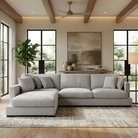 Karma 3 Seater Goose Feather Sofa with Chaise