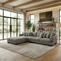 Manhattan 4 Seater Massive Lounge Suite with Ottoman