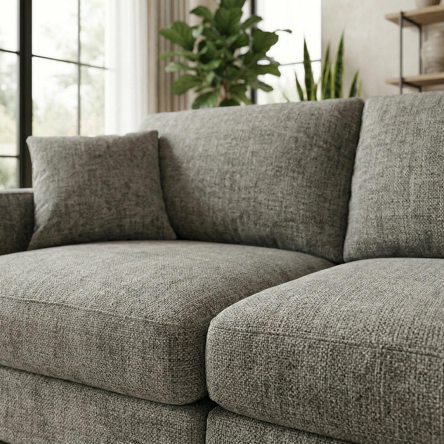 Manhattan 4 Seater Massive Lounge Suite with Ottoman