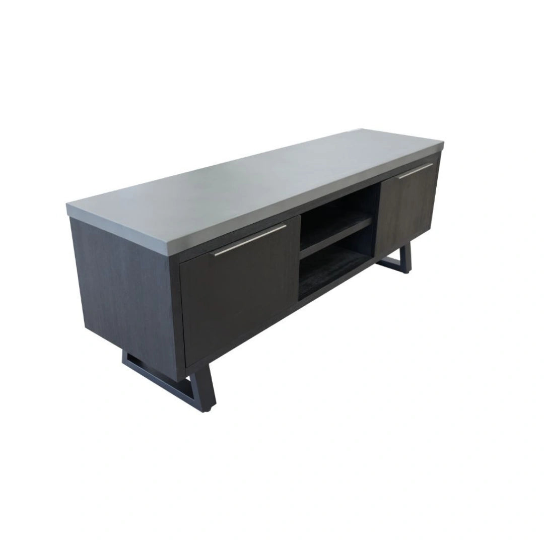 Maze Concrete Top Tv Unit