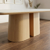 Medora Ceramic Top Dining Table